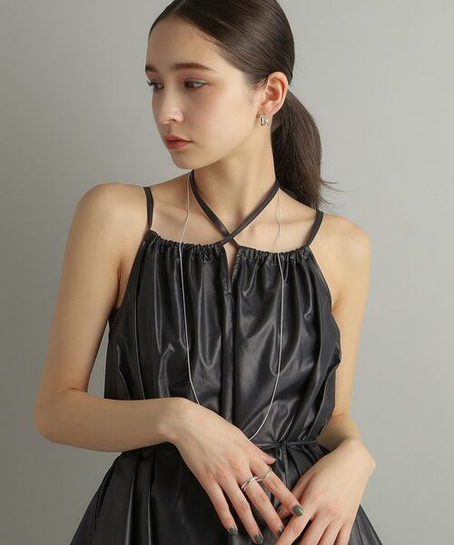 COCOSHNIK ONKITSCH / ココシュニックオンキッチュ ネックレス・ペンダント・チョーカー | シルバー デザインチェーン スネークネックレス（90cm） | 詳細9