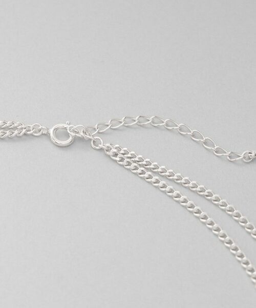 COCOSHNIK ONKITSCH / ココシュニックオンキッチュ ネックレス・ペンダント・チョーカー | シルバー カーブチェーン ビブネックレス | 詳細4