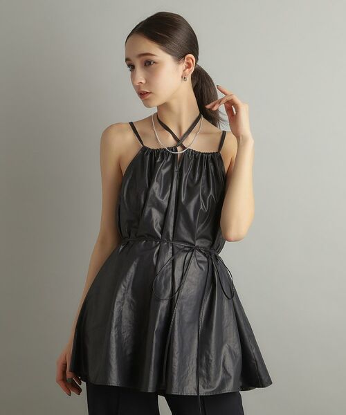 COCOSHNIK ONKITSCH / ココシュニックオンキッチュ ネックレス・ペンダント・チョーカー | シルバー カーブチェーン スクエアマンテルネックレス | 詳細11