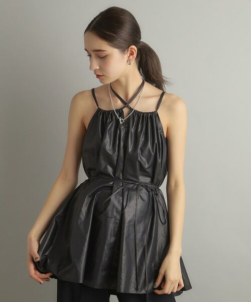 COCOSHNIK ONKITSCH / ココシュニックオンキッチュ ネックレス・ペンダント・チョーカー | シルバー カーブチェーン スクエアマンテルネックレス | 詳細14