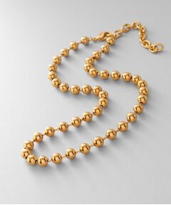 COCOSHNIK ONKITSCH / ココシュニックオンキッチュ ネックレス・ペンダント・チョーカー | シルバー デザインチェーン ボールネックレスL GP