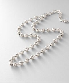 COCOSHNIK ONKITSCH / ココシュニックオンキッチュ ネックレス・ペンダント・チョーカー | シルバー デザインチェーン ボールネックレスL