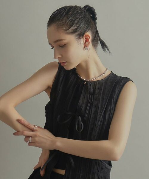 COCOSHNIK ONKITSCH / ココシュニックオンキッチュ ネックレス・ペンダント・チョーカー | シルバー デザインチェーン ボールネックレスL | 詳細8