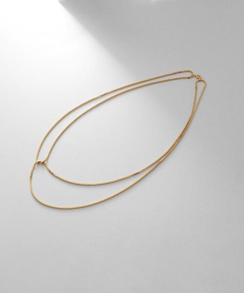 COCOSHNIK ONKITSCH / ココシュニックオンキッチュ ネックレス・ペンダント・チョーカー | シルバー ベネチアン クロスネックレス GP | 詳細1