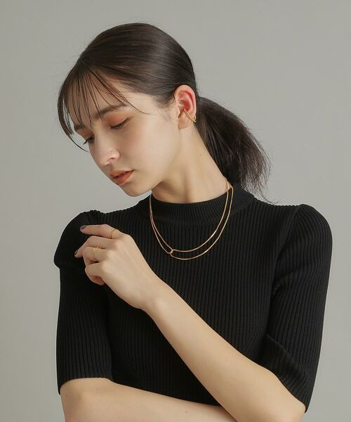 COCOSHNIK ONKITSCH / ココシュニックオンキッチュ ネックレス・ペンダント・チョーカー | シルバー ベネチアン クロスネックレス GP | 詳細11