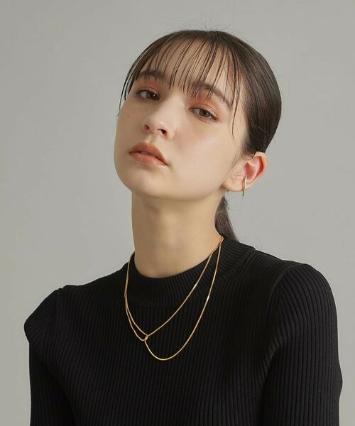 COCOSHNIK ONKITSCH / ココシュニックオンキッチュ ネックレス・ペンダント・チョーカー | シルバー ベネチアン クロスネックレス GP | 詳細13