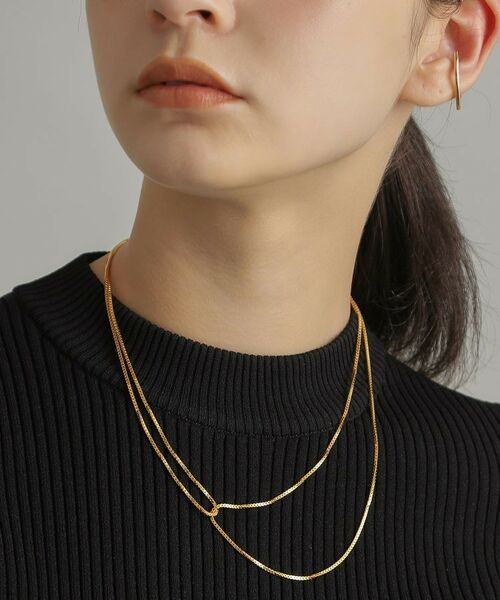 COCOSHNIK ONKITSCH / ココシュニックオンキッチュ ネックレス・ペンダント・チョーカー | シルバー ベネチアン クロスネックレス GP | 詳細15