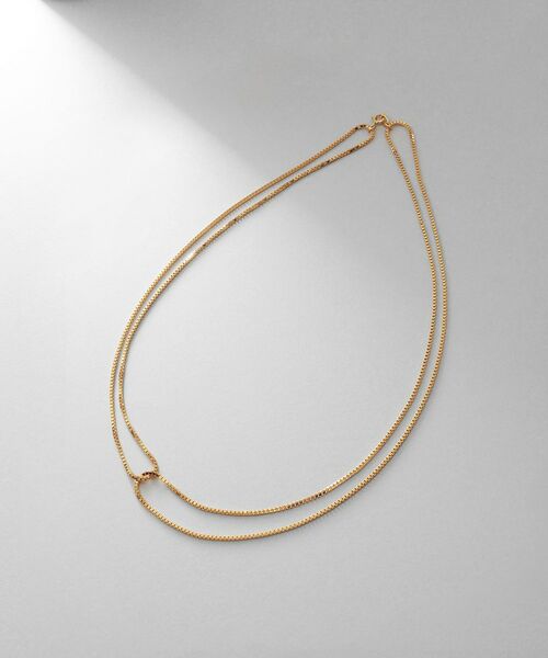 COCOSHNIK ONKITSCH / ココシュニックオンキッチュ ネックレス・ペンダント・チョーカー | シルバー ベネチアン クロスネックレス GP | 詳細5