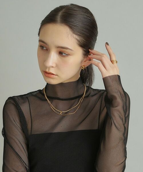 COCOSHNIK ONKITSCH / ココシュニックオンキッチュ ネックレス・ペンダント・チョーカー | シルバー ベネチアン クロスネックレス GP | 詳細7