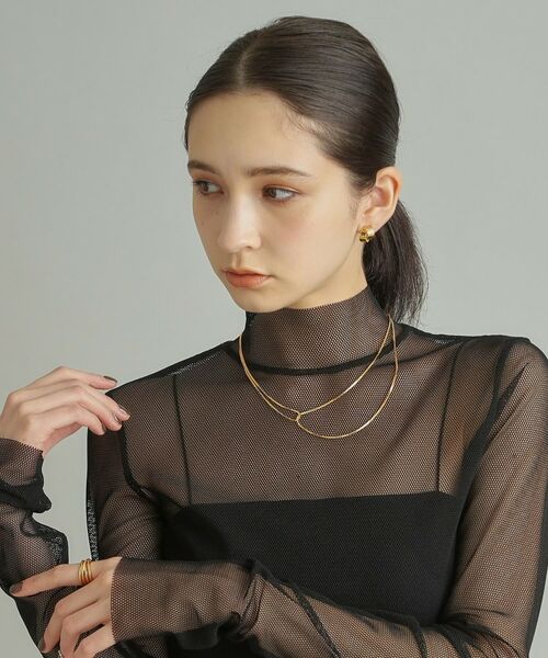 COCOSHNIK ONKITSCH / ココシュニックオンキッチュ ネックレス・ペンダント・チョーカー | シルバー ベネチアン クロスネックレス GP | 詳細9