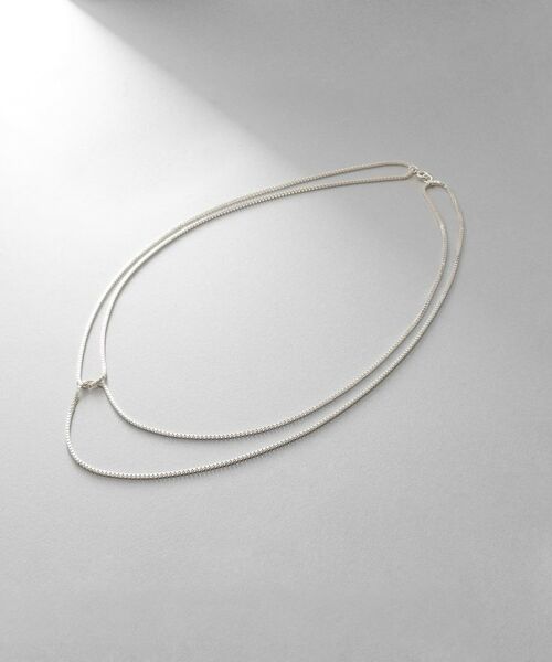 COCOSHNIK ONKITSCH / ココシュニックオンキッチュ ネックレス・ペンダント・チョーカー | シルバー ベネチアン クロスネックレス | 詳細1