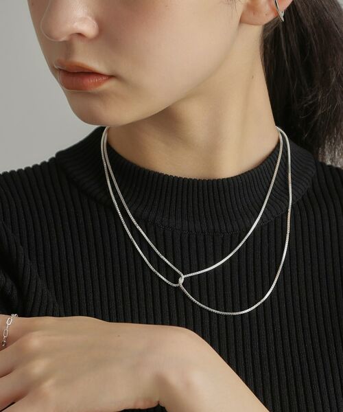 COCOSHNIK ONKITSCH / ココシュニックオンキッチュ ネックレス・ペンダント・チョーカー | シルバー ベネチアン クロスネックレス | 詳細11