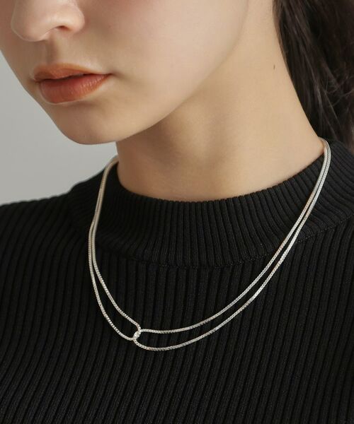 COCOSHNIK ONKITSCH / ココシュニックオンキッチュ ネックレス・ペンダント・チョーカー | シルバー ベネチアン クロスネックレス | 詳細12