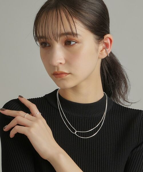 COCOSHNIK ONKITSCH / ココシュニックオンキッチュ ネックレス・ペンダント・チョーカー | シルバー ベネチアン クロスネックレス | 詳細8