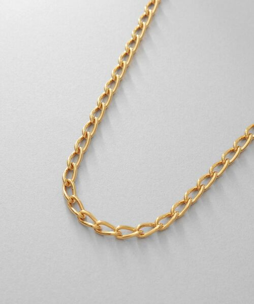 COCOSHNIK ONKITSCH / ココシュニックオンキッチュ ネックレス・ペンダント・チョーカー | シルバー デザインチェーン ロングカーブネックレス GP | 詳細2