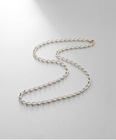 COCOSHNIK ONKITSCH / ココシュニックオンキッチュ ネックレス・ペンダント・チョーカー | シルバー デザインチェーン ロングカーブネックレス