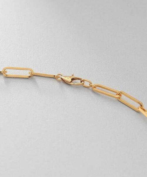 COCOSHNIK ONKITSCH / ココシュニックオンキッチュ ネックレス・ペンダント・チョーカー | シルバー デザインチェーン フラットケーブルネックレス（55cm） GP | 詳細3