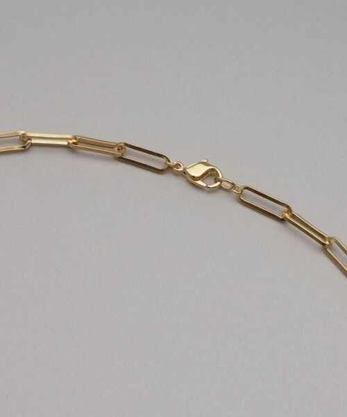 COCOSHNIK ONKITSCH / ココシュニックオンキッチュ ネックレス・ペンダント・チョーカー | シルバー デザインチェーン フラットケーブルネックレス（55cm） GP | 詳細4