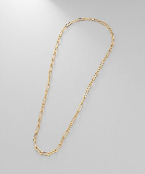 COCOSHNIK ONKITSCH / ココシュニックオンキッチュ ネックレス・ペンダント・チョーカー | シルバー デザインチェーン フラットケーブルネックレス（55cm） GP | 詳細5