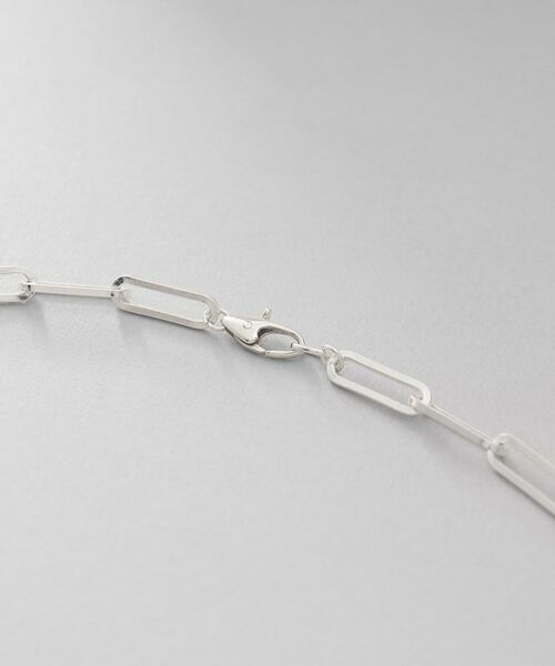 COCOSHNIK ONKITSCH / ココシュニックオンキッチュ ネックレス・ペンダント・チョーカー | シルバー デザインチェーン フラットケーブルネックレス（55cm） | 詳細3