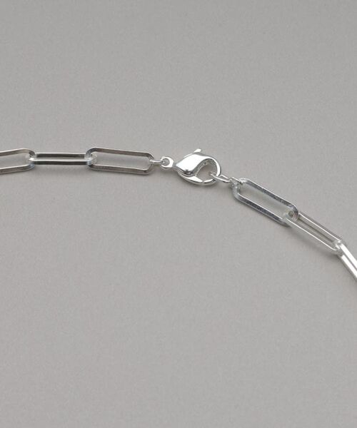 COCOSHNIK ONKITSCH / ココシュニックオンキッチュ ネックレス・ペンダント・チョーカー | シルバー デザインチェーン フラットケーブルネックレス（55cm） | 詳細4