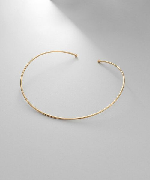 COCOSHNIK ONKITSCH / ココシュニックオンキッチュ ネックレス・ペンダント・チョーカー | シルバー ホロウフレキシブルチョーカー GP | 詳細1