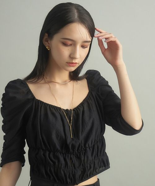 COCOSHNIK ONKITSCH / ココシュニックオンキッチュ ネックレス・ペンダント・チョーカー | シルバー ホロウフレキシブルチョーカー GP | 詳細11