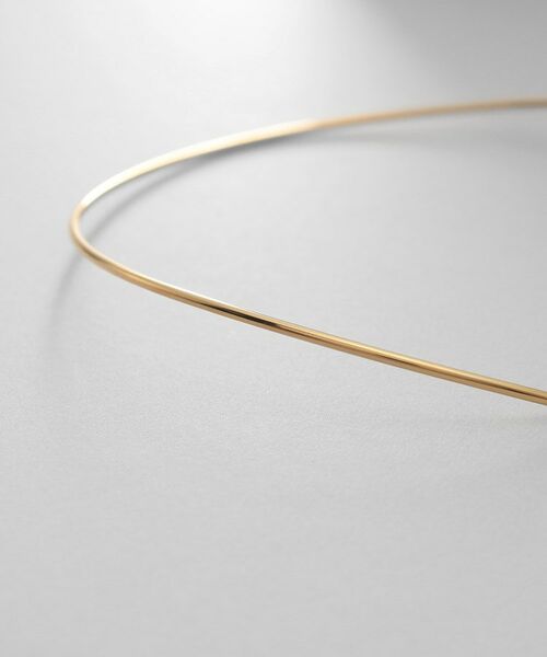 COCOSHNIK ONKITSCH / ココシュニックオンキッチュ ネックレス・ペンダント・チョーカー | シルバー ホロウフレキシブルチョーカー GP | 詳細2