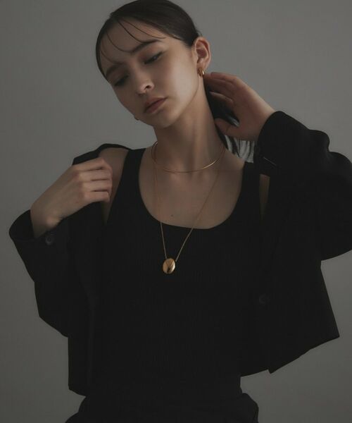 COCOSHNIK ONKITSCH / ココシュニックオンキッチュ ネックレス・ペンダント・チョーカー | シルバー ホロウフレキシブルチョーカー GP | 詳細8