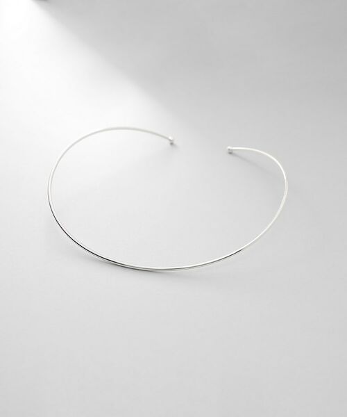 COCOSHNIK ONKITSCH / ココシュニックオンキッチュ ネックレス・ペンダント・チョーカー | シルバー ホロウフレキシブルチョーカー（シルバー(600)）