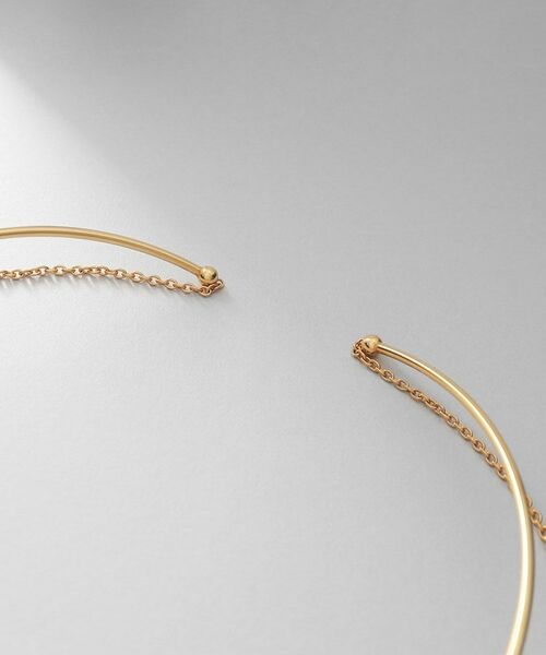 COCOSHNIK ONKITSCH / ココシュニックオンキッチュ ネックレス・ペンダント・チョーカー | シルバー ホロウフレキシブルチェーンチョーカー オーバルリンク GP | 詳細3