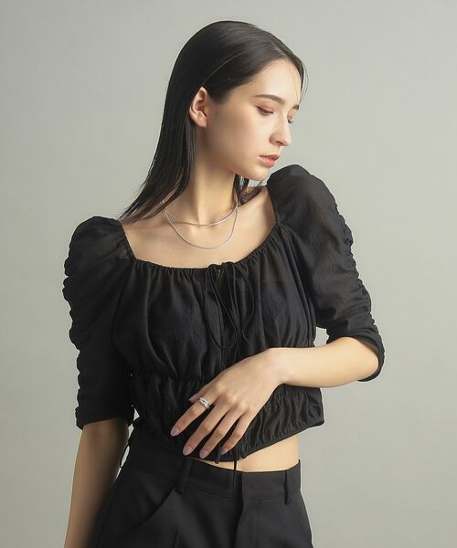 COCOSHNIK ONKITSCH / ココシュニックオンキッチュ ネックレス・ペンダント・チョーカー | シルバー ホロウフレキシブルチェーンチョーカー オーバルリンク | 詳細10