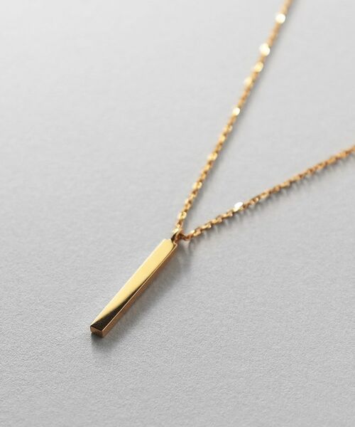 COCOSHNIK ONKITSCH / ココシュニックオンキッチュ ネックレス・ペンダント・チョーカー | シルバー スクエアバーネックレス GP | 詳細2