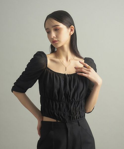 COCOSHNIK ONKITSCH / ココシュニックオンキッチュ ネックレス・ペンダント・チョーカー | シルバー スクエアバーネックレス GP | 詳細7