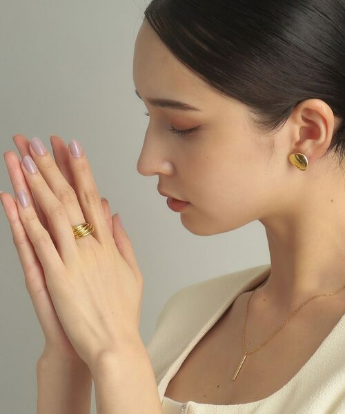 COCOSHNIK ONKITSCH / ココシュニックオンキッチュ ネックレス・ペンダント・チョーカー | シルバー オーバルバーネックレス GP | 詳細12