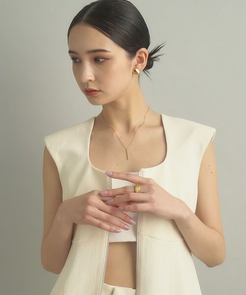 COCOSHNIK ONKITSCH / ココシュニックオンキッチュ ネックレス・ペンダント・チョーカー | シルバー オーバルバーネックレス GP | 詳細14