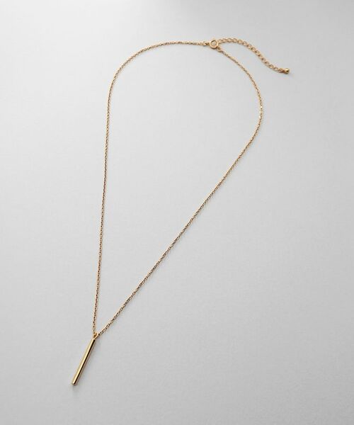 COCOSHNIK ONKITSCH / ココシュニックオンキッチュ ネックレス・ペンダント・チョーカー | シルバー オーバルバーネックレス GP | 詳細4