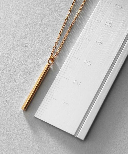 COCOSHNIK ONKITSCH / ココシュニックオンキッチュ ネックレス・ペンダント・チョーカー | シルバー オーバルバーネックレス GP | 詳細5