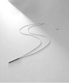 COCOSHNIK ONKITSCH / ココシュニックオンキッチュ ネックレス・ペンダント・チョーカー | シルバー オーバルバーネックレス