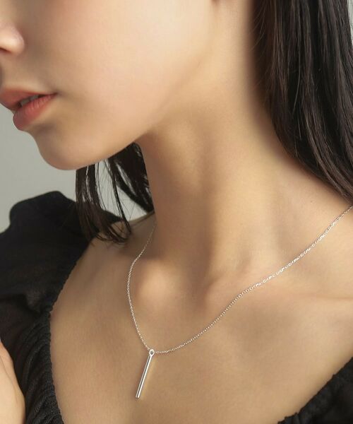 COCOSHNIK ONKITSCH / ココシュニックオンキッチュ ネックレス・ペンダント・チョーカー | シルバー オーバルバーネックレス | 詳細10