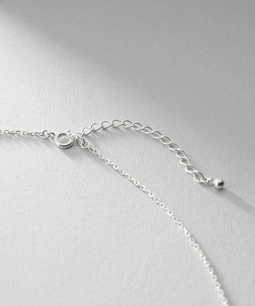 COCOSHNIK ONKITSCH / ココシュニックオンキッチュ ネックレス・ペンダント・チョーカー | シルバー オーバルバーネックレス | 詳細3