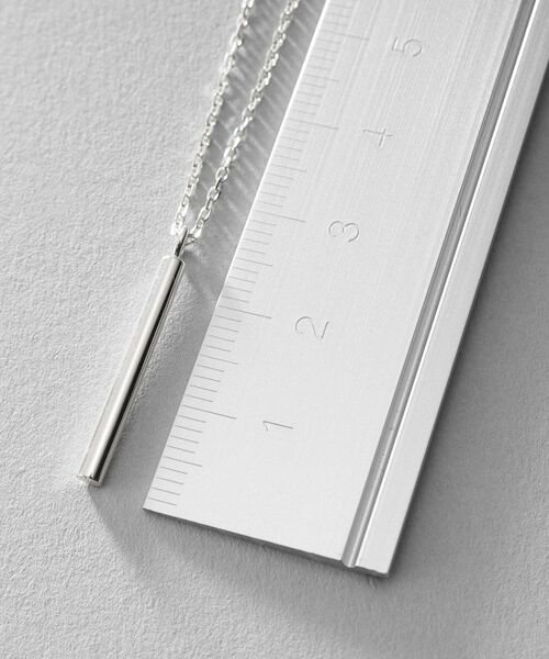 COCOSHNIK ONKITSCH / ココシュニックオンキッチュ ネックレス・ペンダント・チョーカー | シルバー オーバルバーネックレス | 詳細5