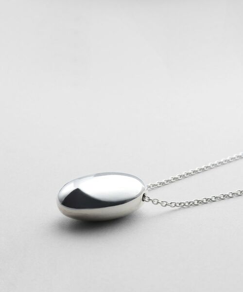 COCOSHNIK ONKITSCH / ココシュニックオンキッチュ ネックレス・ペンダント・チョーカー | シルバー ホロウオーバルシェイプネックレスL | 詳細3