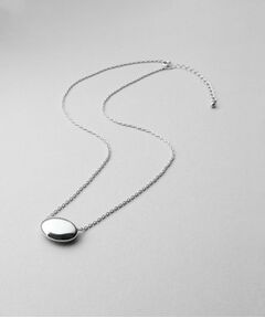 COCOSHNIK ONKITSCH / ココシュニックオンキッチュ ネックレス・ペンダント・チョーカー | シルバー ホロウオーバルシェイプネックレスS