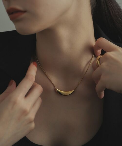 COCOSHNIK ONKITSCH / ココシュニックオンキッチュ ネックレス・ペンダント・チョーカー | シルバー ホロウアーチネックレス GP | 詳細10