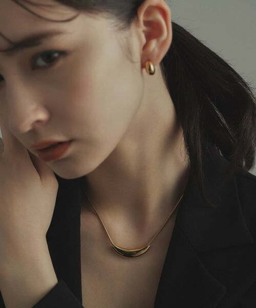 COCOSHNIK ONKITSCH / ココシュニックオンキッチュ ネックレス・ペンダント・チョーカー | シルバー ホロウアーチネックレス GP | 詳細9