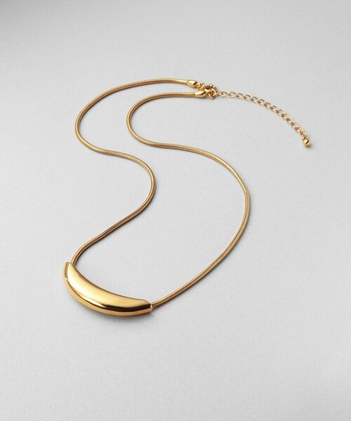 COCOSHNIK ONKITSCH / ココシュニックオンキッチュ ネックレス・ペンダント・チョーカー | シルバー ホロウアーチネックレス GP（ゴールド(600)）