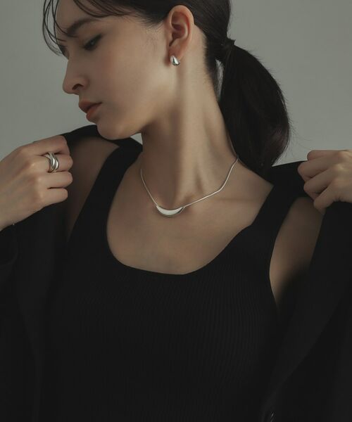 COCOSHNIK ONKITSCH / ココシュニックオンキッチュ ネックレス・ペンダント・チョーカー | シルバー ホロウアーチネックレス | 詳細8