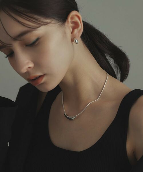 COCOSHNIK ONKITSCH / ココシュニックオンキッチュ ネックレス・ペンダント・チョーカー | シルバー ホロウアーチネックレス | 詳細9