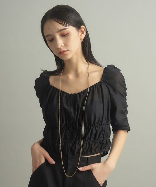 COCOSHNIK ONKITSCH / ココシュニックオンキッチュ ネックレス・ペンダント・チョーカー | シルバー ミックスチェーン カーブ・ベネチアンネックレス GP | 詳細13